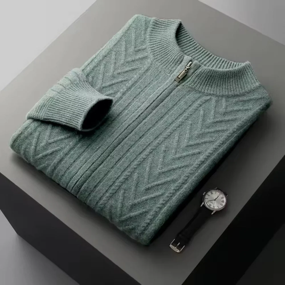 Xavier | Verona Cashmere Pattern Vest - Image 4