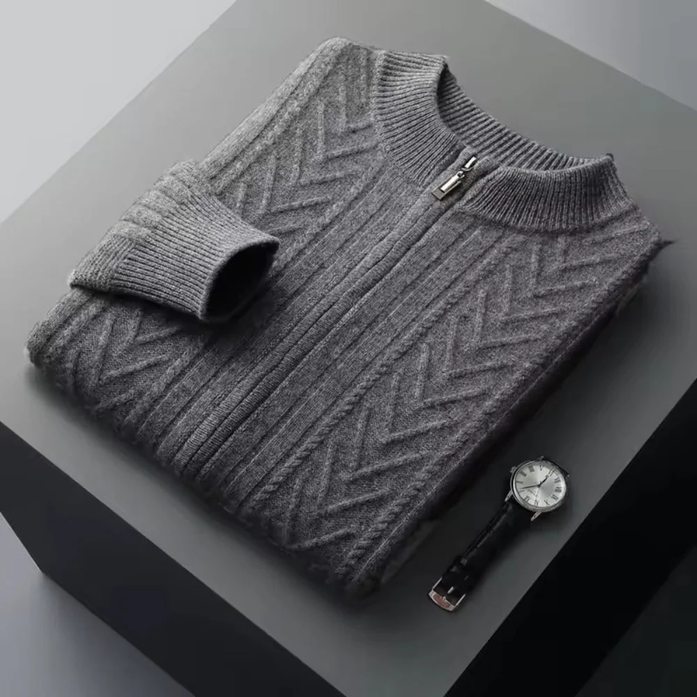 Xavier | Verona Cashmere Pattern Vest - Image 6