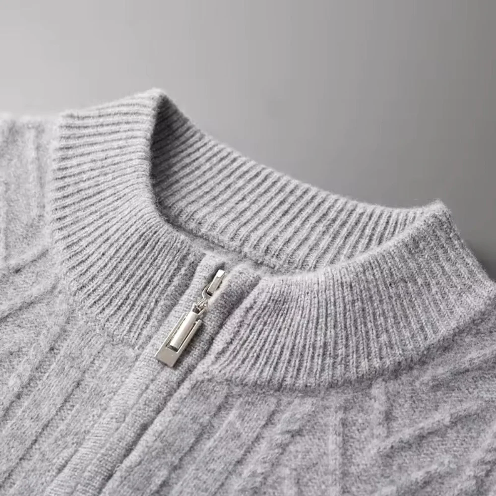 Xavier | Verona Cashmere Pattern Vest - Image 7