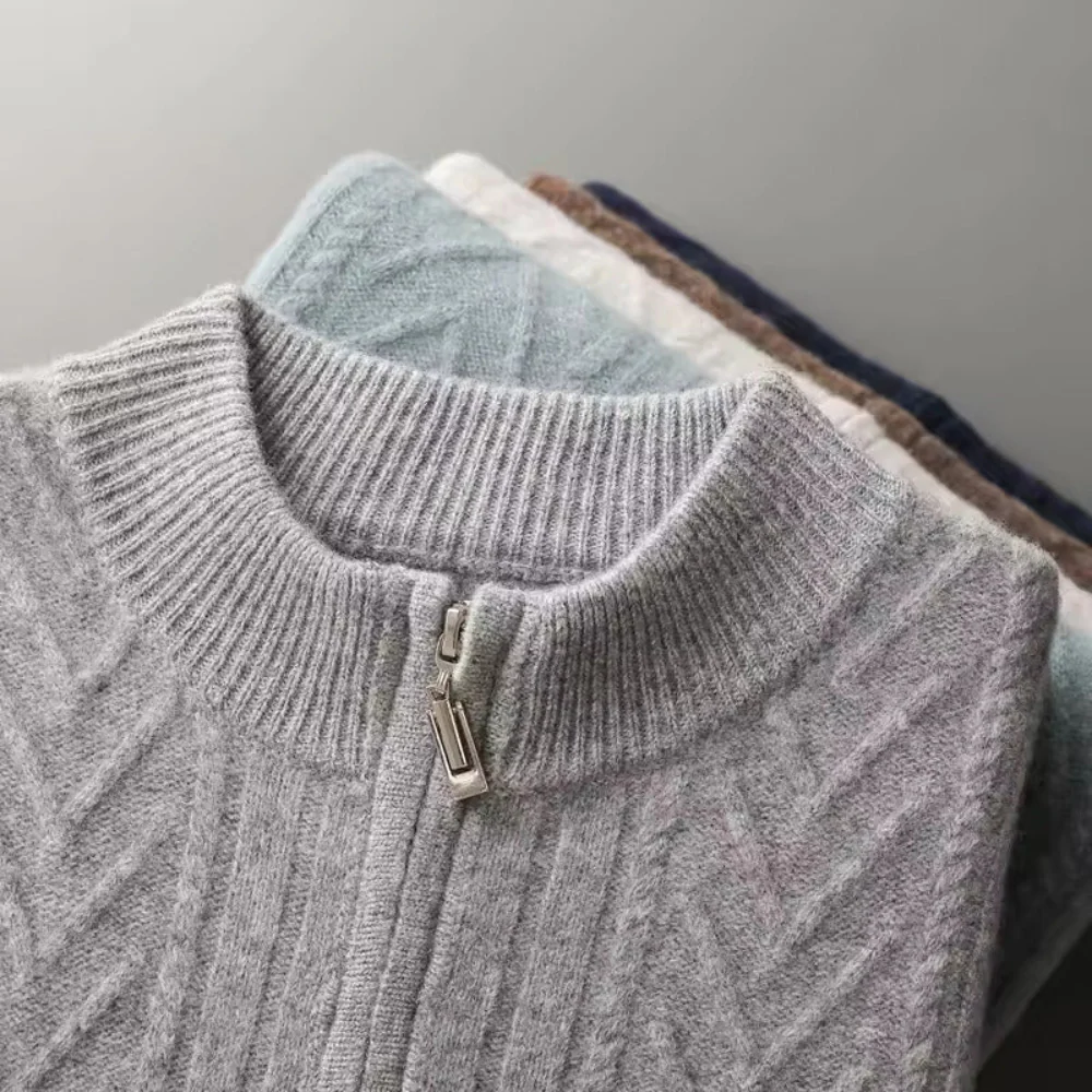 Xavier | Verona Cashmere Pattern Vest - Image 9