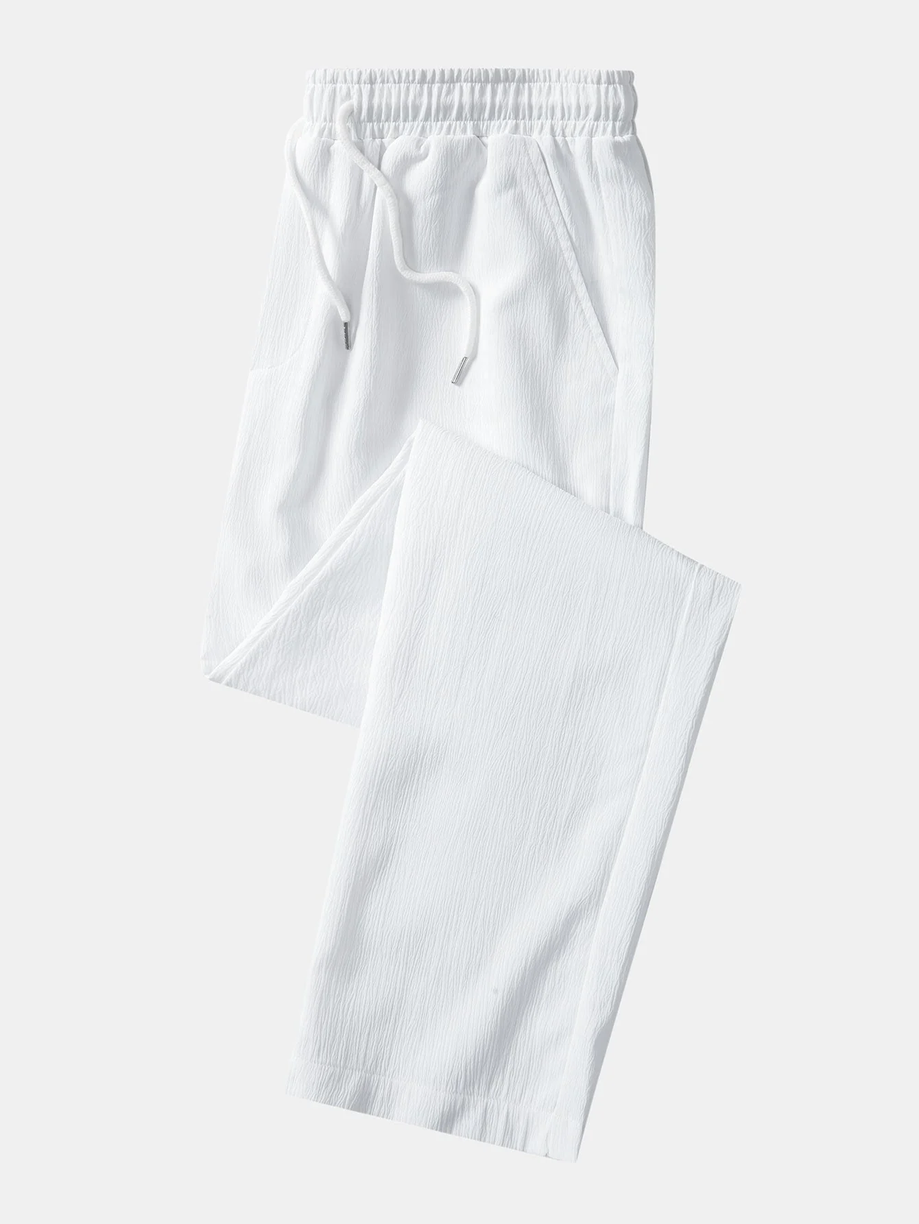 Yago® | Wrinkle Textured Straight Leg Pants - Image 7