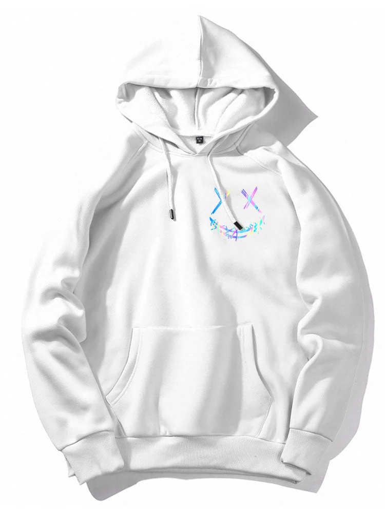 Yair | Gradient Smiley Print Hoodie - Image 6