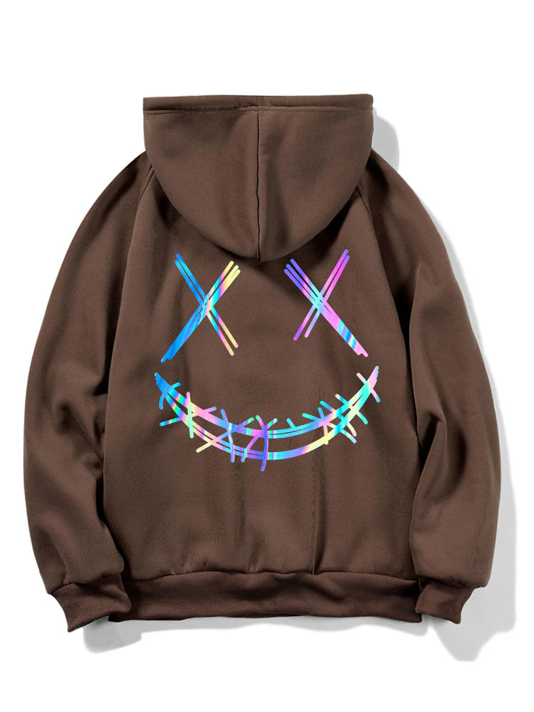 Yair | Gradient Smiley Print Hoodie - Image 7