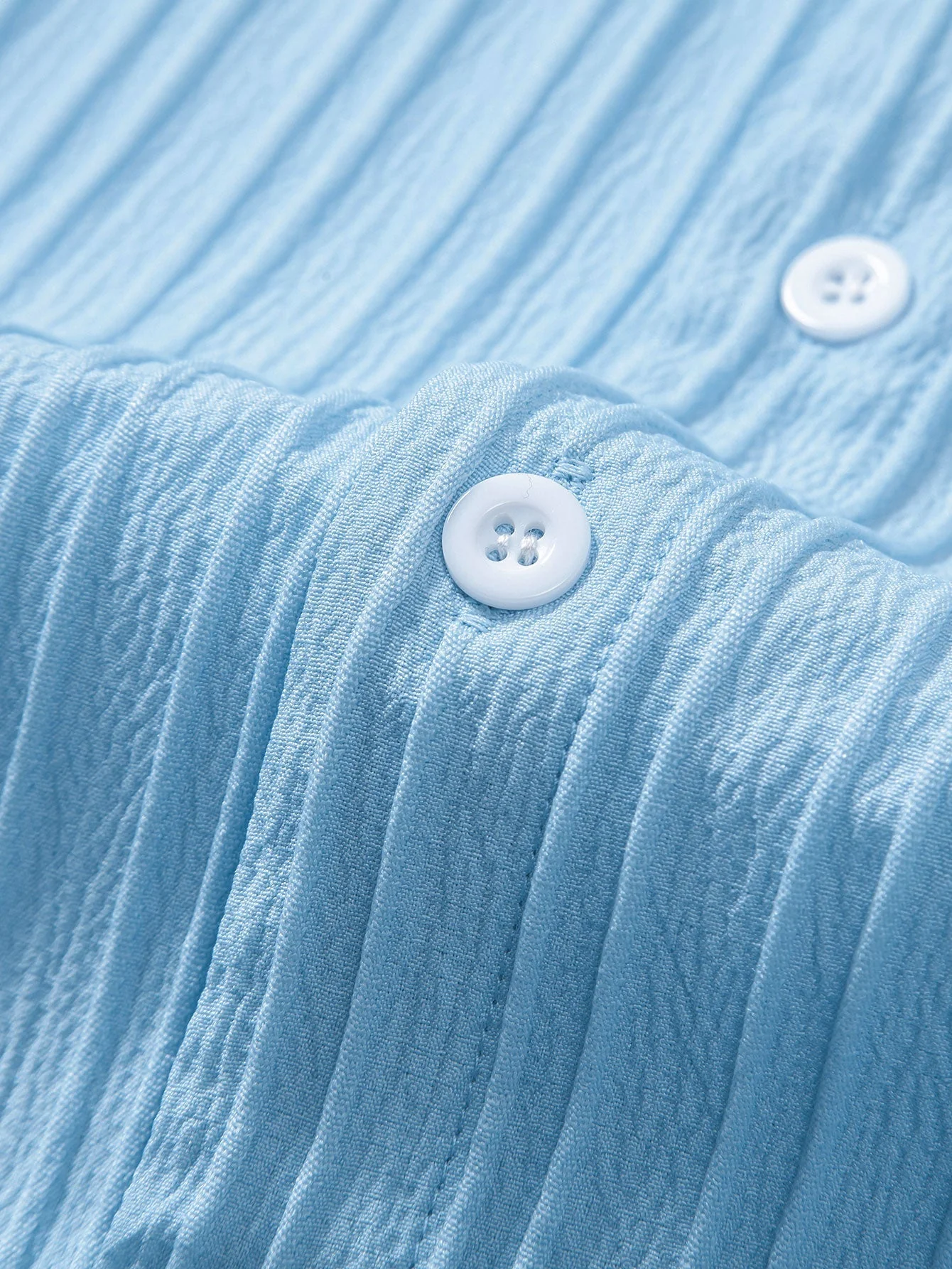 Yann® | Textured Stand Collar Shirt - Image 9