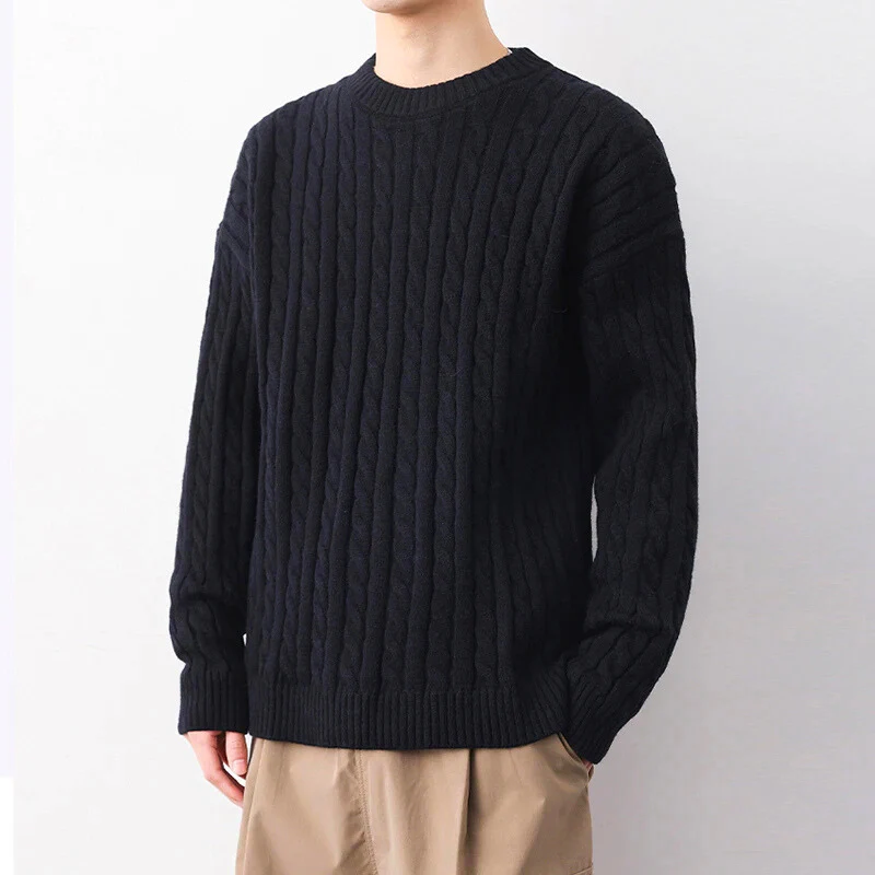 Yannick® | Cable Knit Crewneck Sweater - Image 4