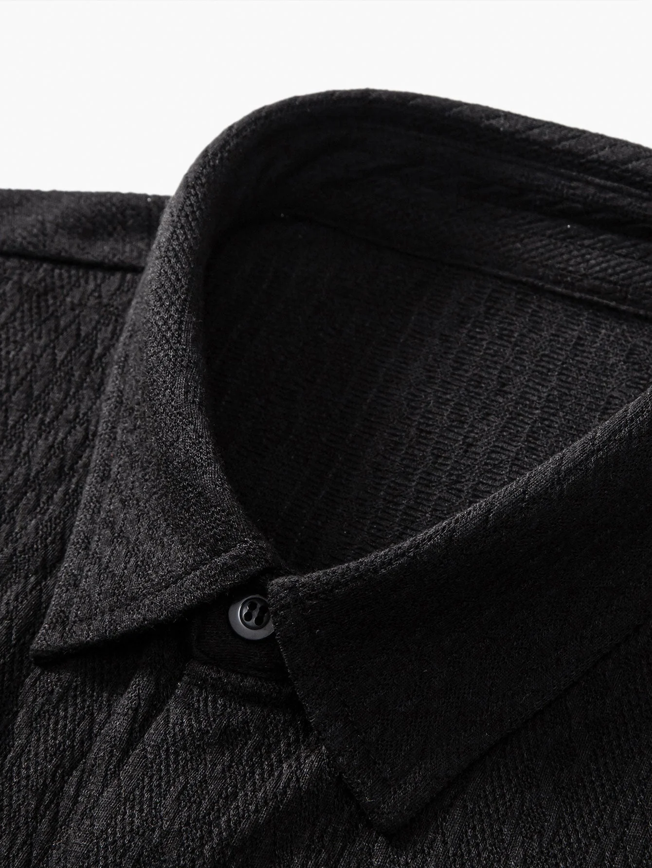 Yasser® | Muscle Fit Jacquard Textured Shirt - Image 9