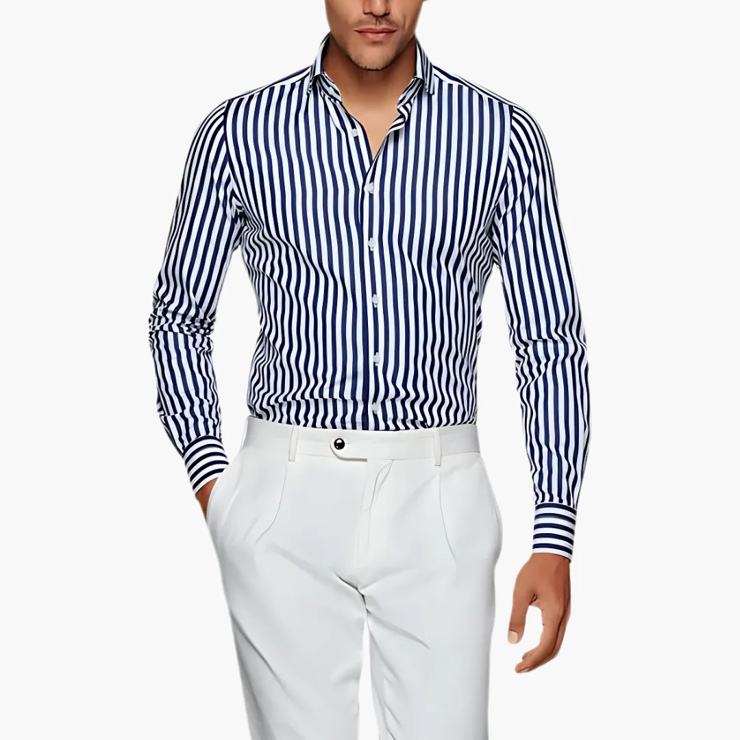 Yaxkin® | Striped Shirt - Image 2