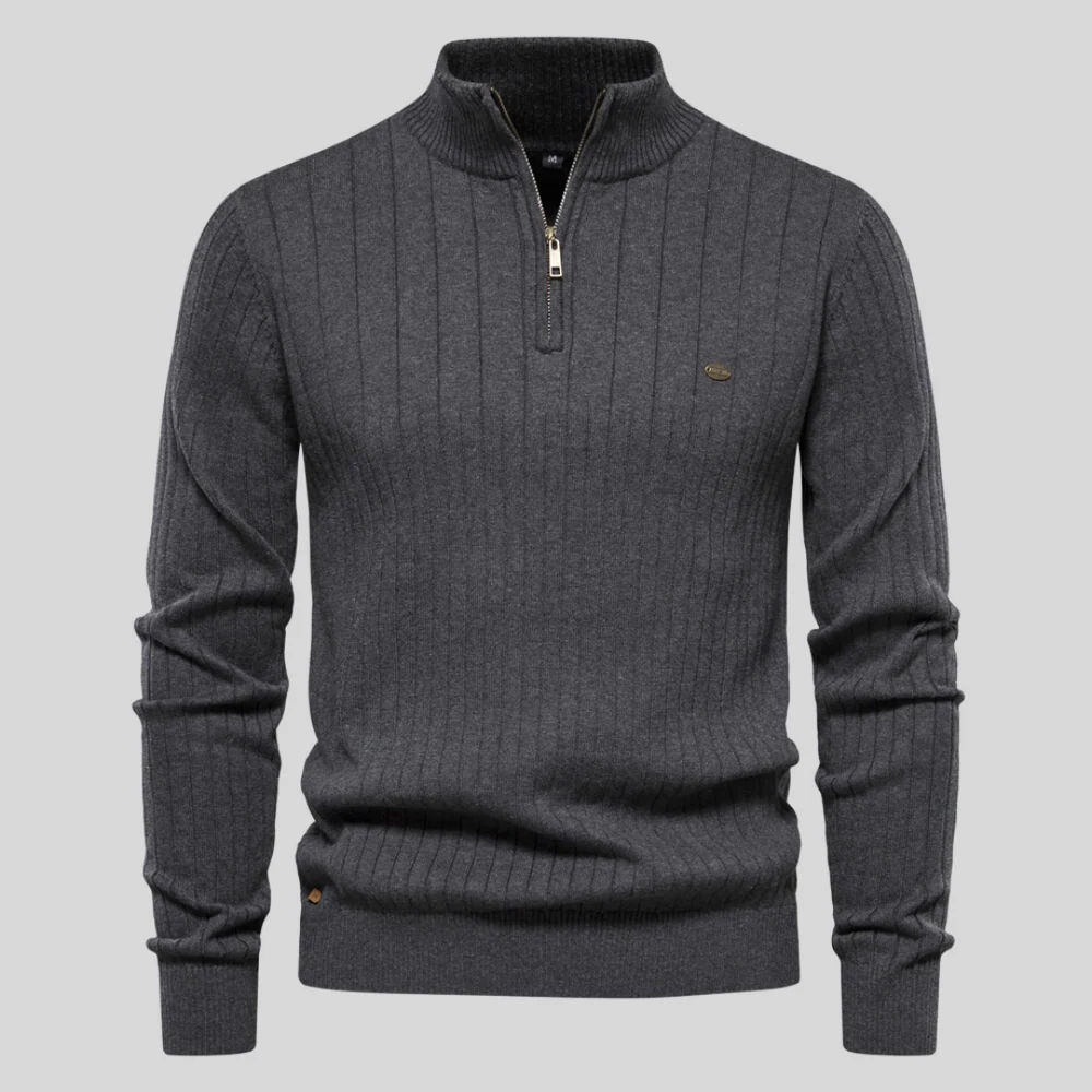 Yehudi® | Soft And Warm Ribbed Sweater - Image 8