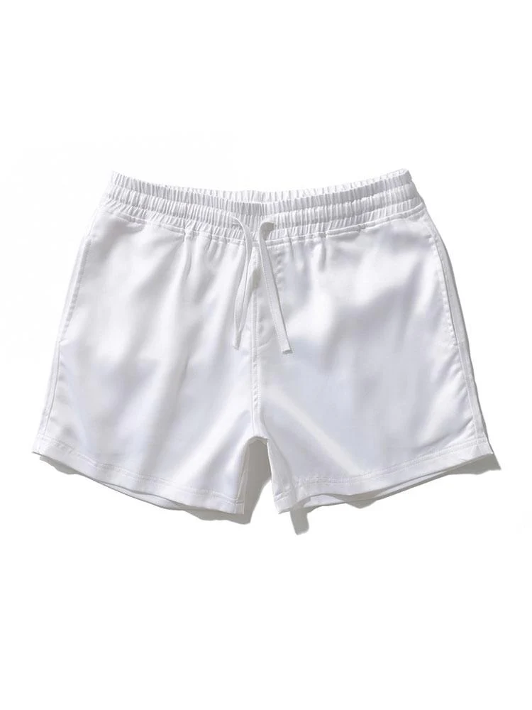 Yerai® | Satin Drawstring Shorts - Image 5