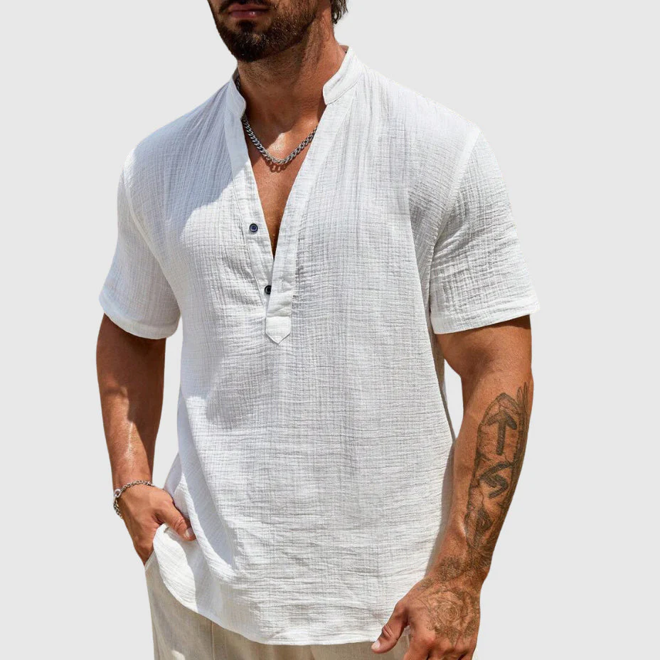 Yerai | Marcello Cotton Shirt - Image 2