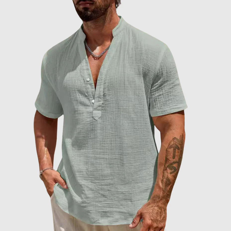 Yerai | Marcello Cotton Shirt - Image 3