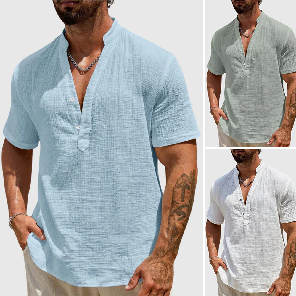 Yerai | Marcello Cotton Shirt - Image 4