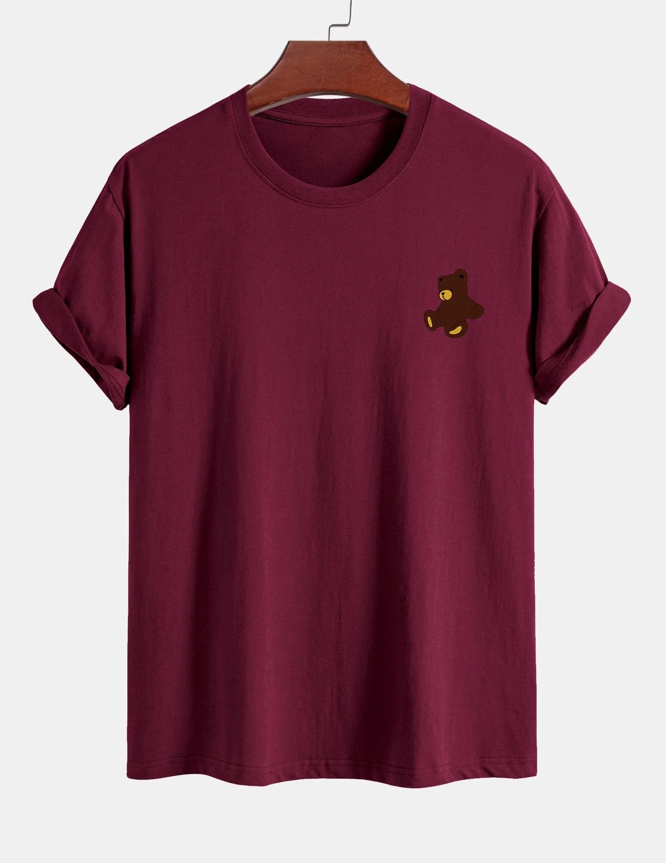 Yoab® | Teddy Bear Print Cotton T-Shirt - Image 10
