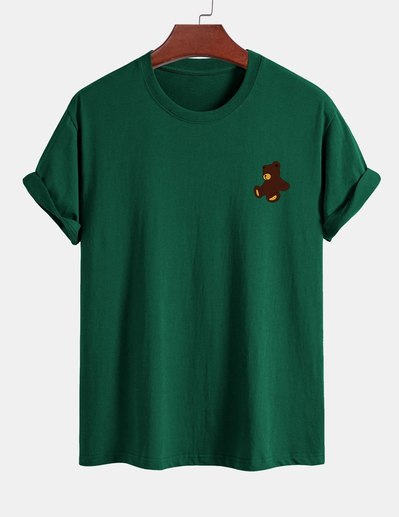 Yoab® | Teddy Bear Print Cotton T-Shirt - Image 11