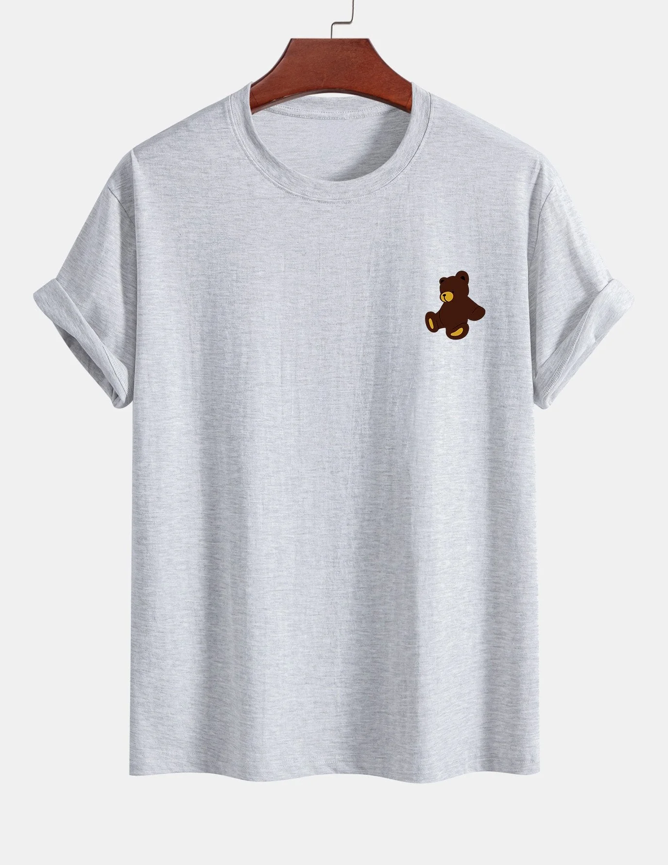 Yoab® | Teddy Bear Print Cotton T-Shirt - Image 12