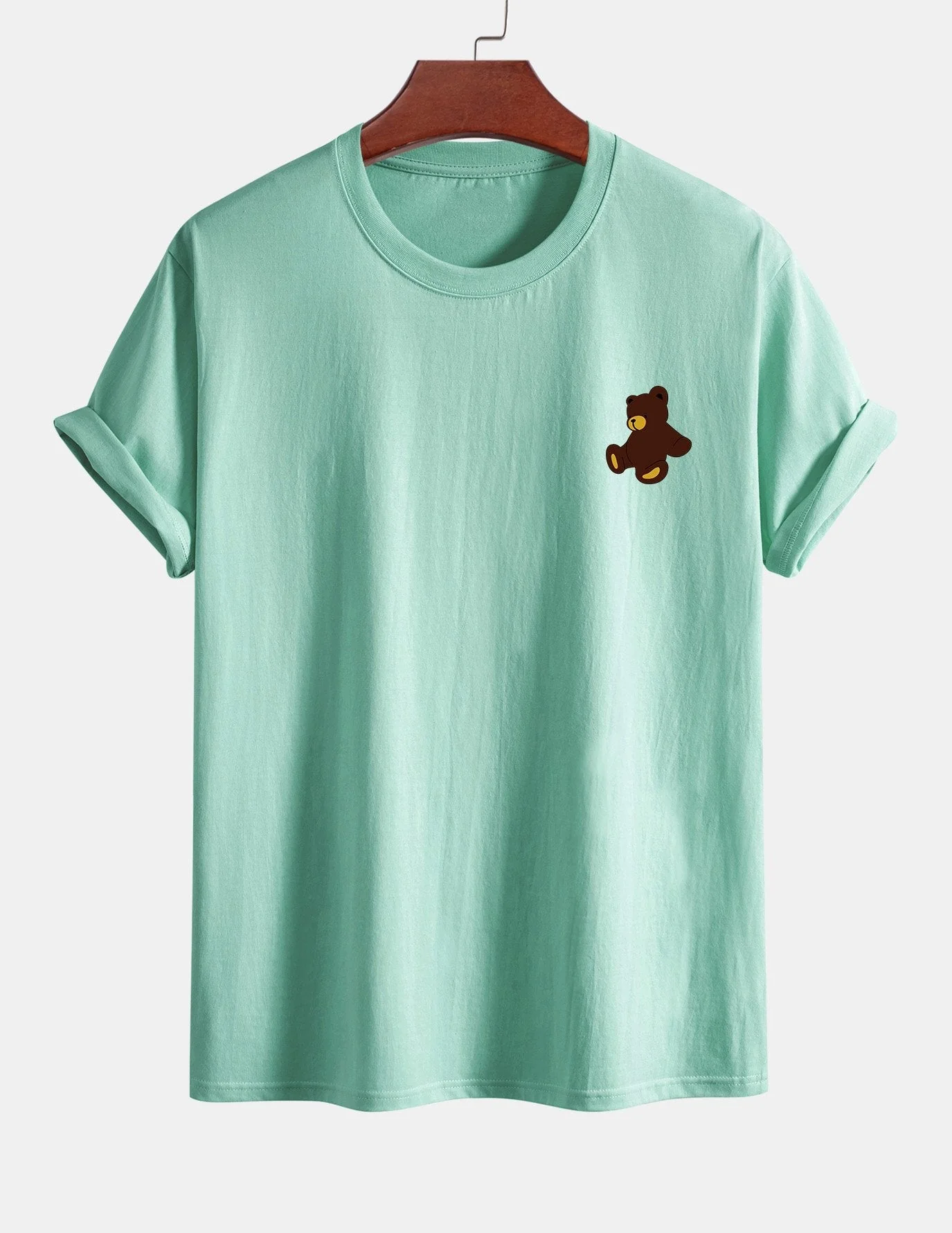 Yoab® | Teddy Bear Print Cotton T-Shirt - Image 13