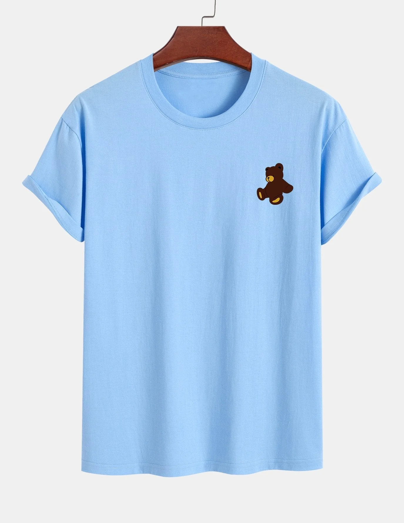 Yoab® | Teddy Bear Print Cotton T-Shirt - Image 14