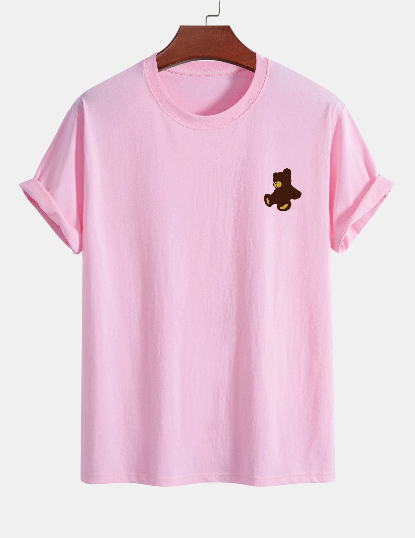 Yoab® | Teddy Bear Print Cotton T-Shirt - Image 3
