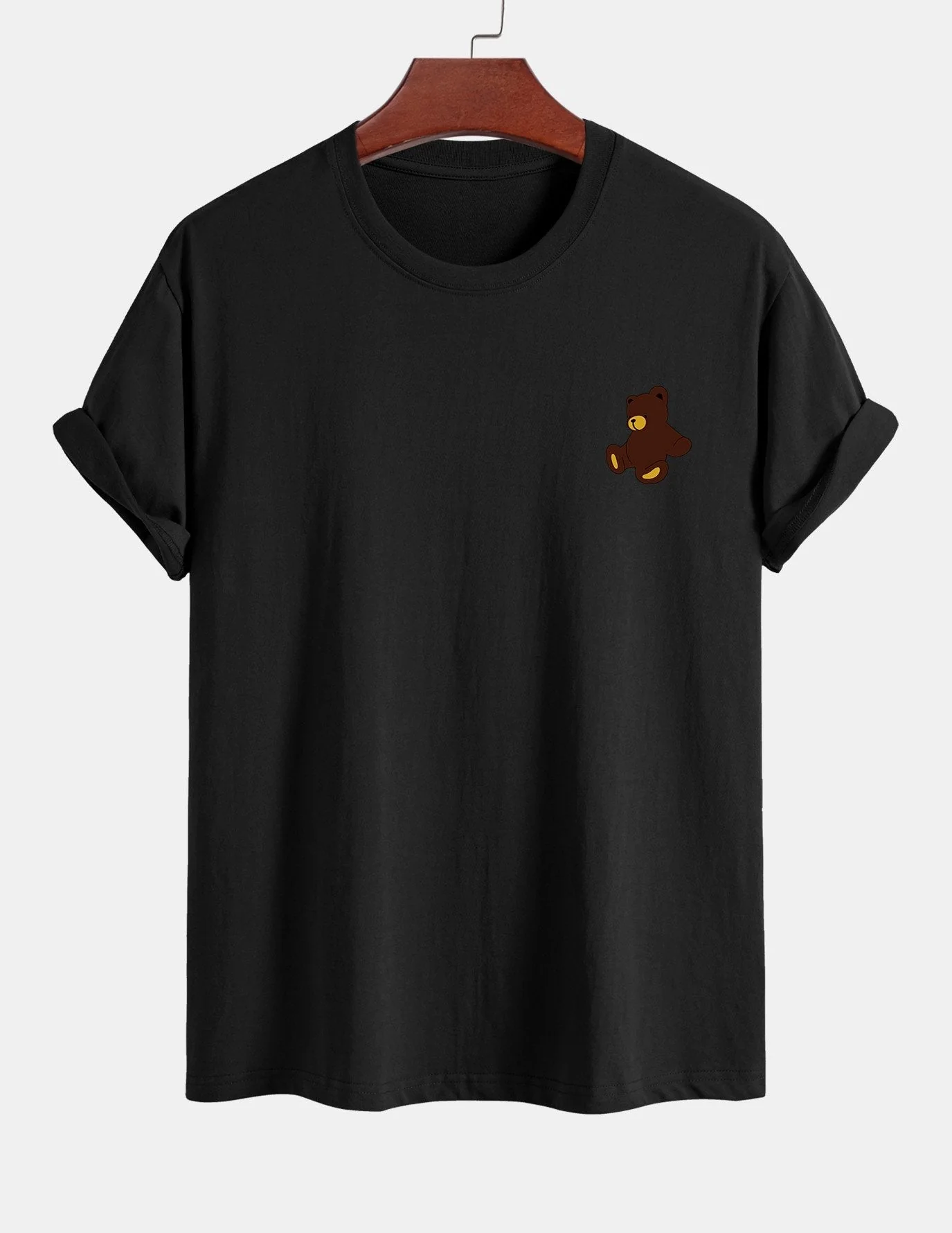 Yoab® | Teddy Bear Print Cotton T-Shirt - Image 4