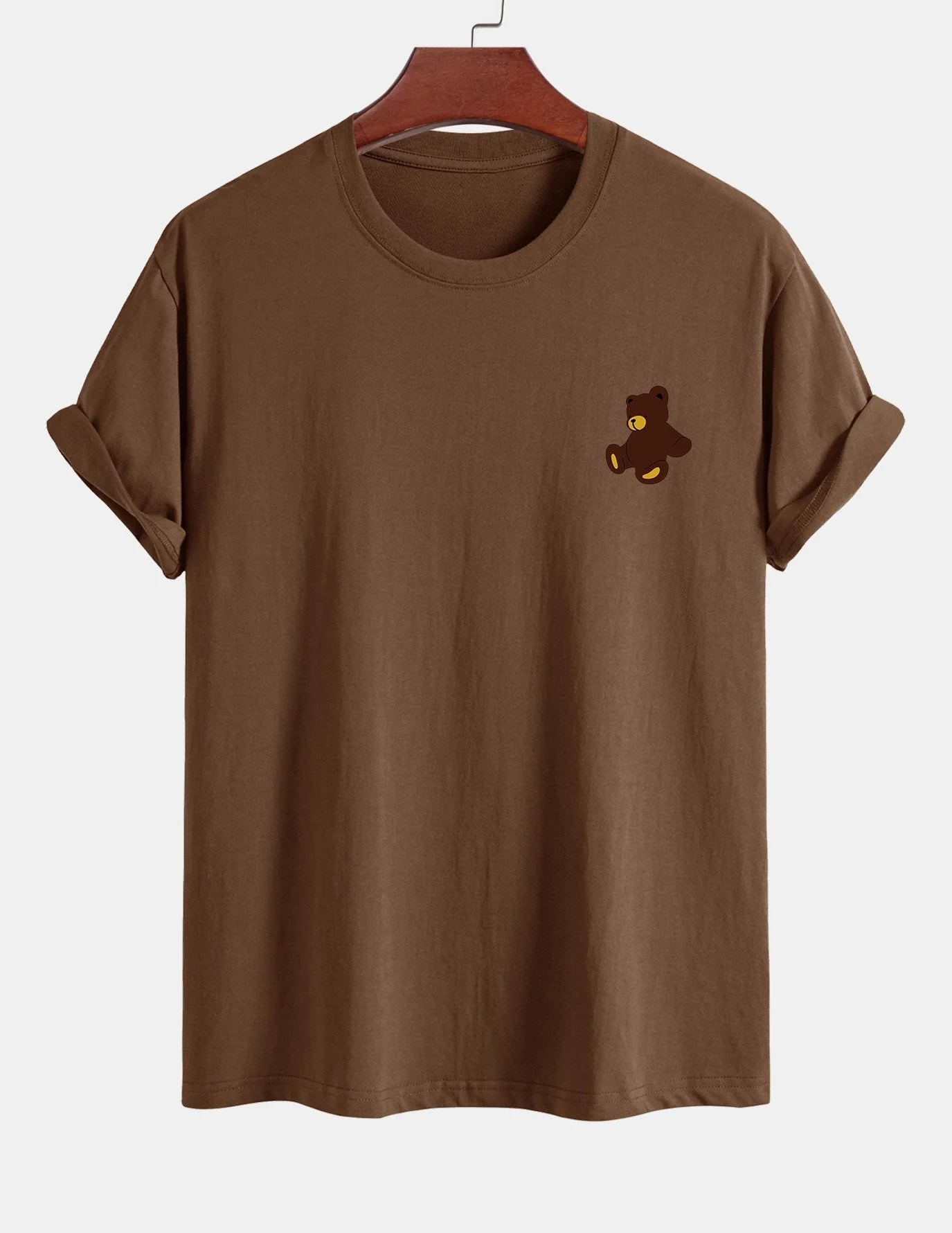 Yoab® | Teddy Bear Print Cotton T-Shirt - Image 5