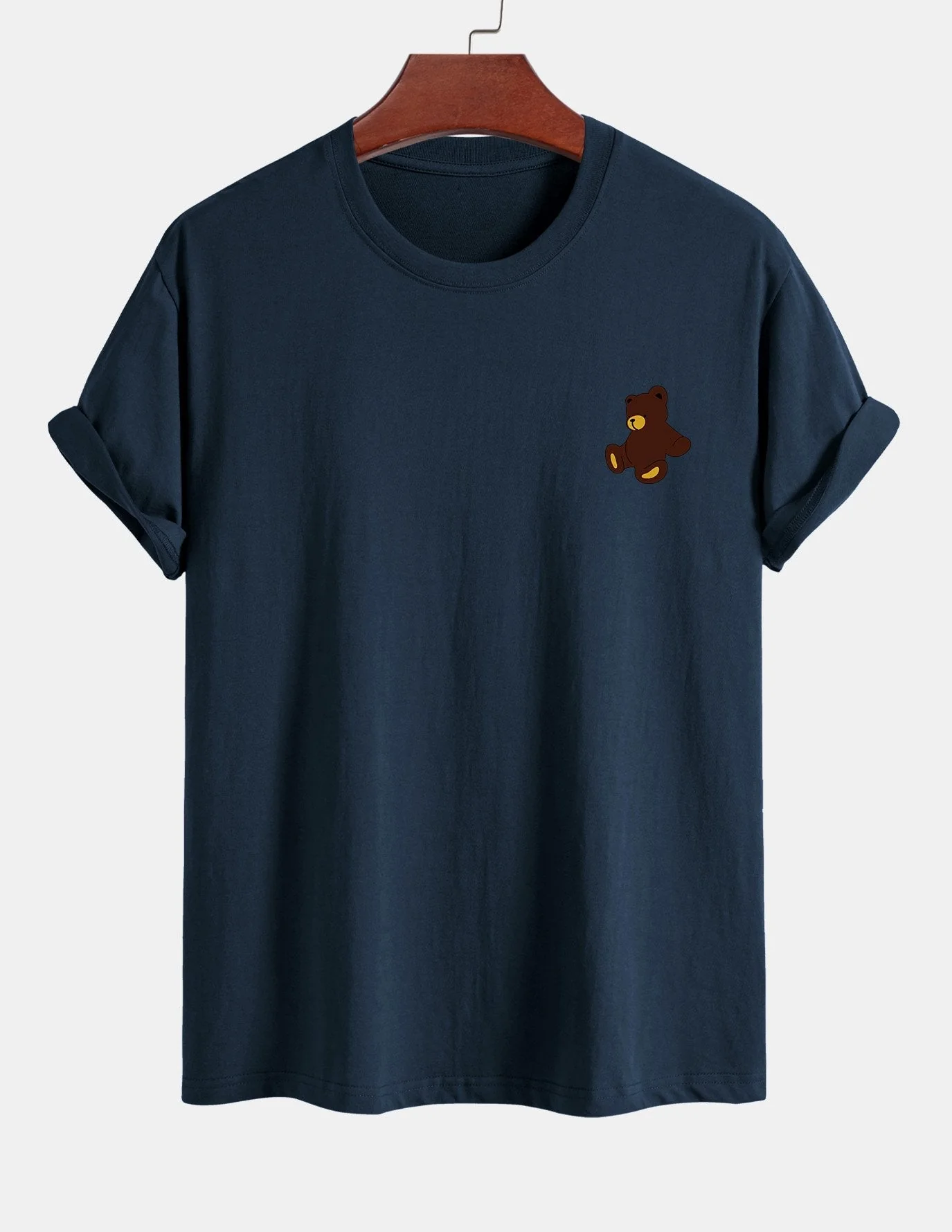 Yoab® | Teddy Bear Print Cotton T-Shirt - Image 6