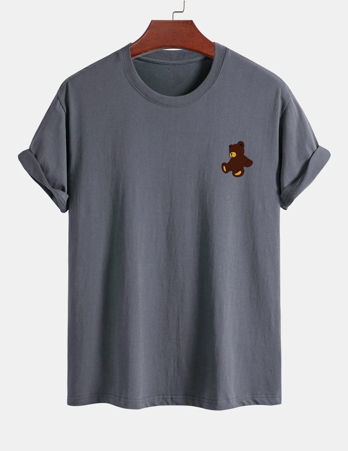 Yoab® | Teddy Bear Print Cotton T-Shirt - Image 8