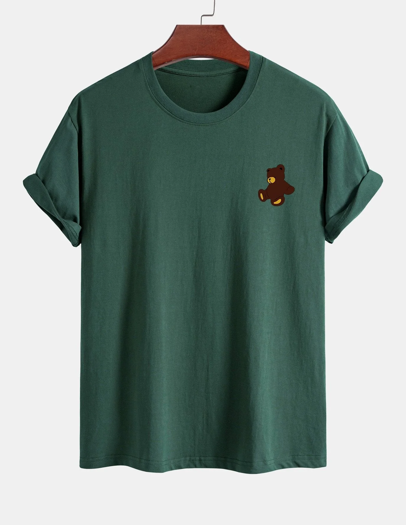 Yoab® | Teddy Bear Print Cotton T-Shirt - Image 9