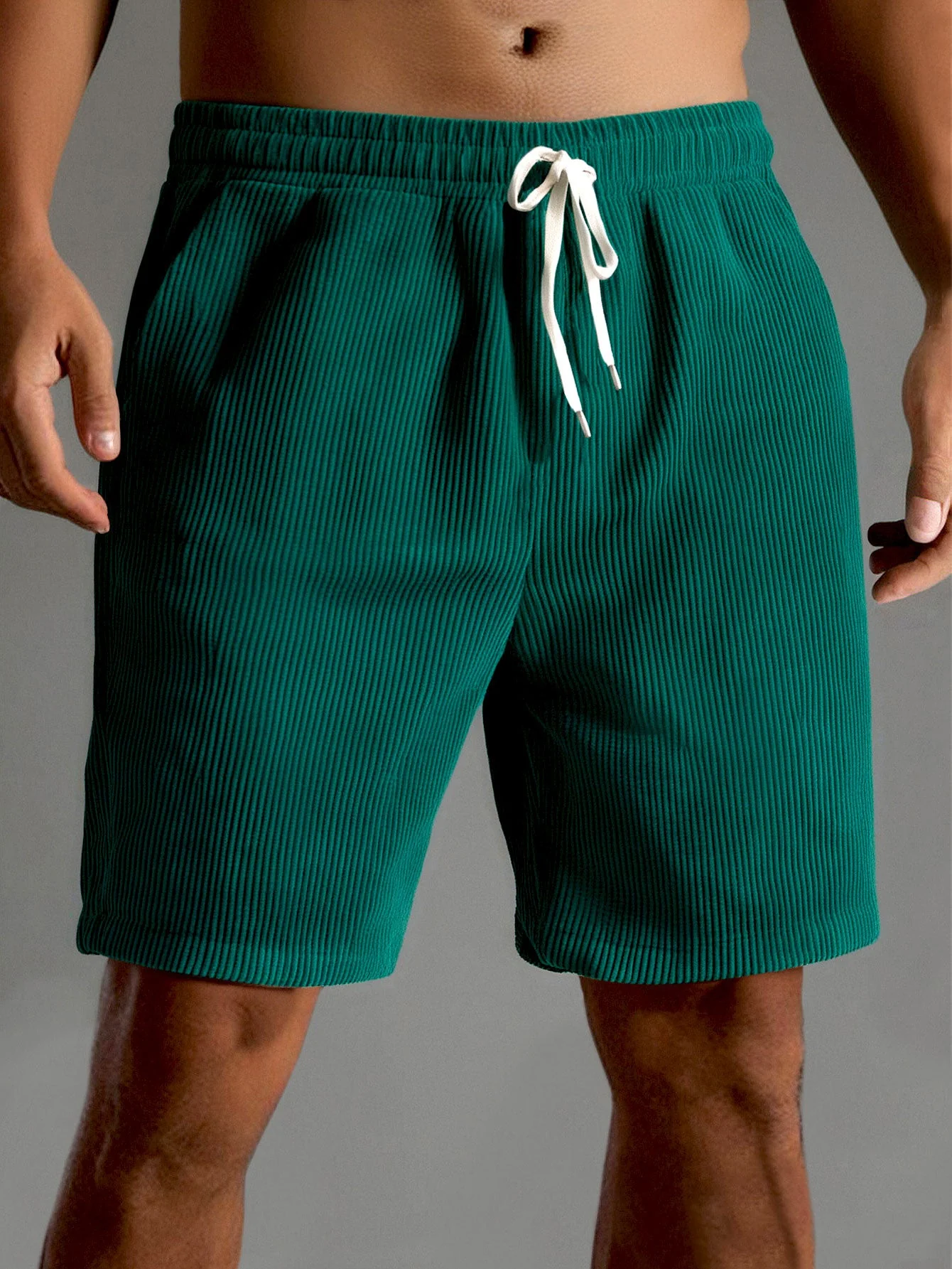 Yonathan® | Drawstring Corduroy Shorts - Image 4