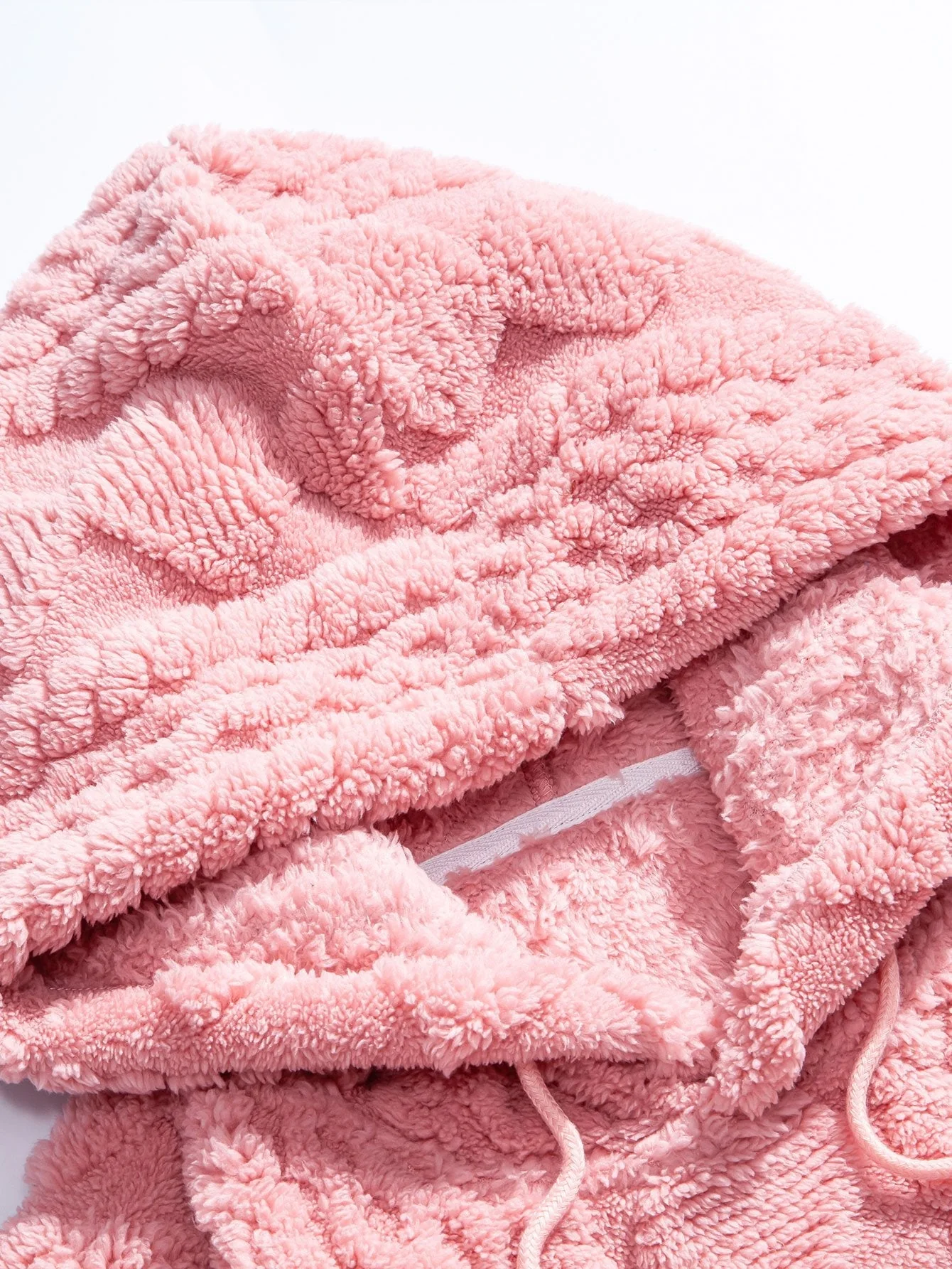 Yuri | Geometry Jacquard Teddy Hoodie - Image 8