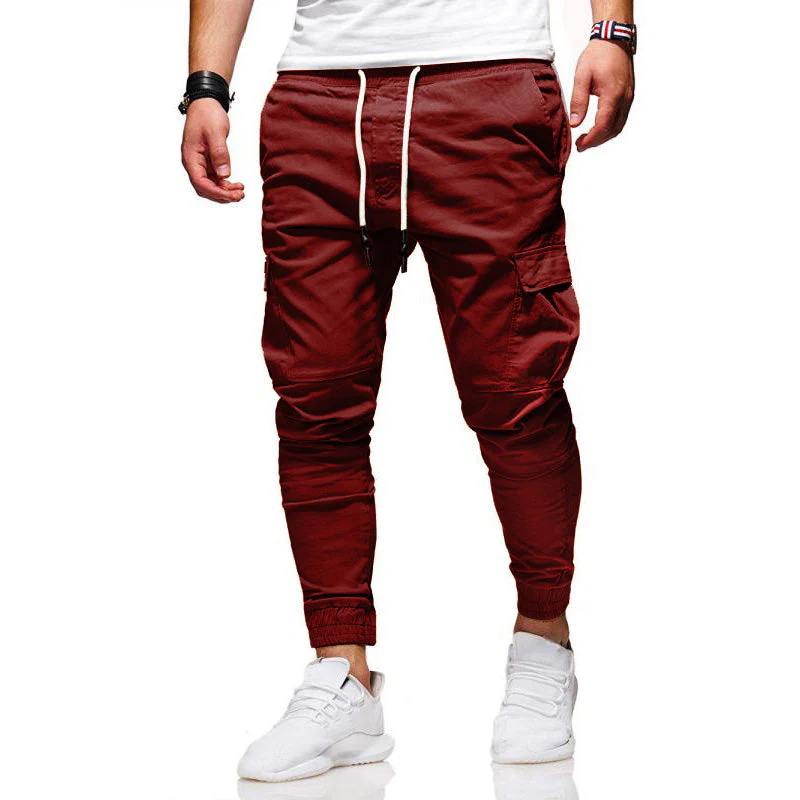 Yusuf® | Solid Color Casual Drawstring Sweatpants - Image 5