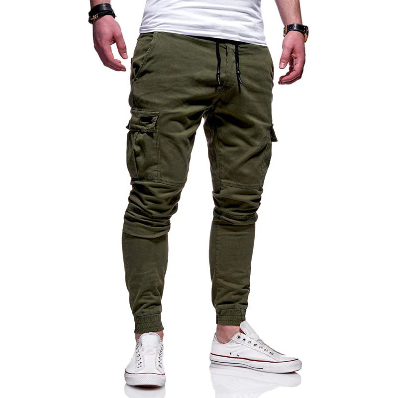 Yusuf® | Solid Color Casual Drawstring Sweatpants - Image 6