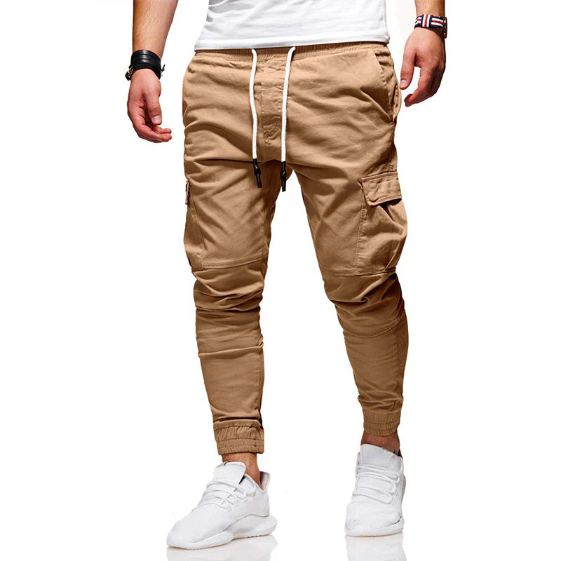 Yusuf® | Solid Color Casual Drawstring Sweatpants - Image 7