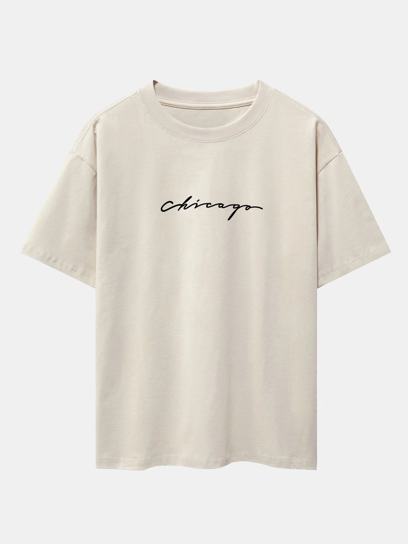 Zacarías® | Chicago Print Heavy Weight Oversize T-Shirt - Image 3