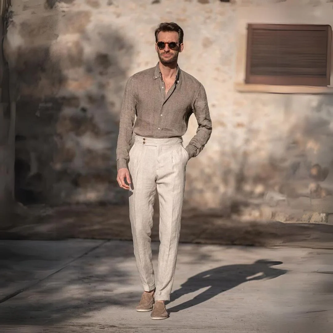 Zacarías® | Gold Coast Linen Pants - Image 3