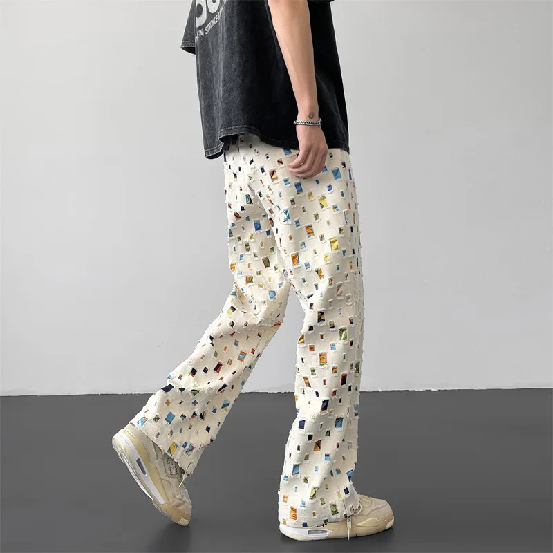 Zacchary® | Artistic Print Trousers - Image 2