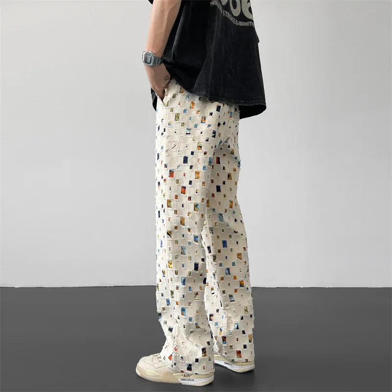 Zacchary® | Artistic Print Trousers - Image 4