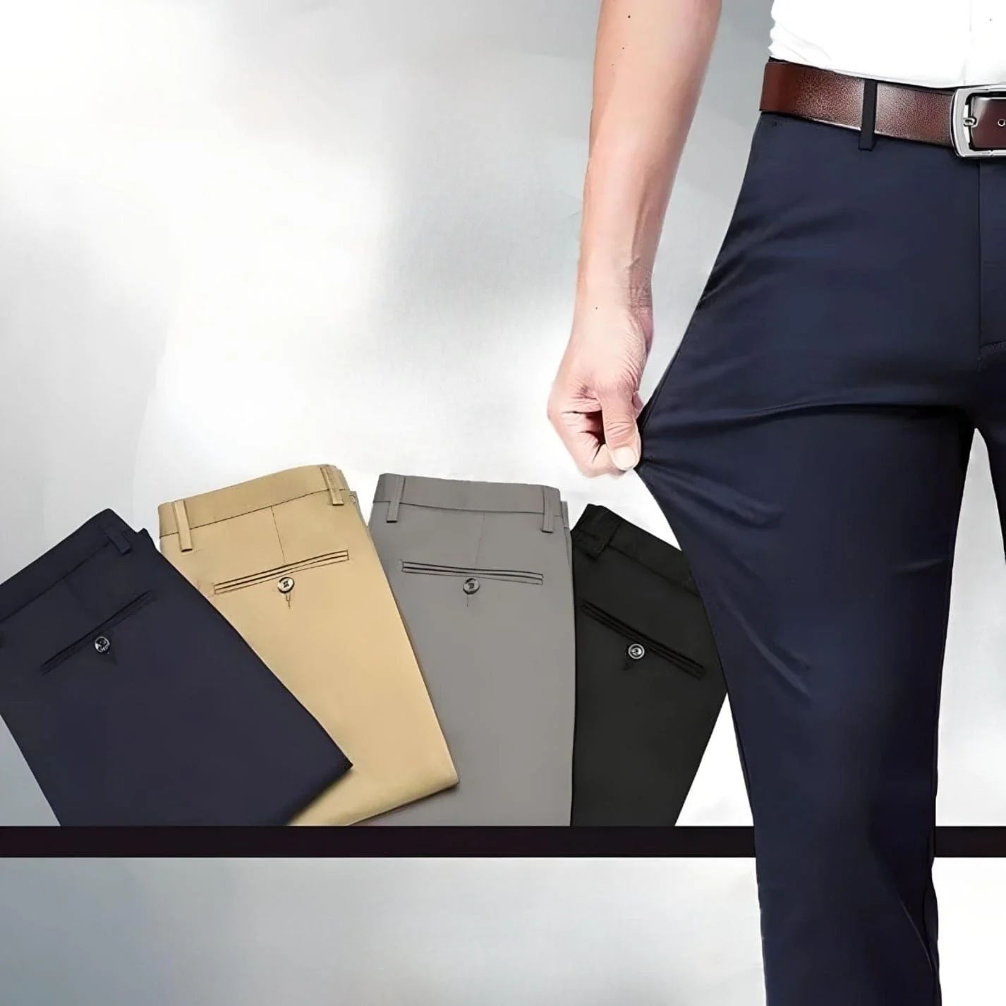 Zacchary® | Neat Men's Chino - Image 3
