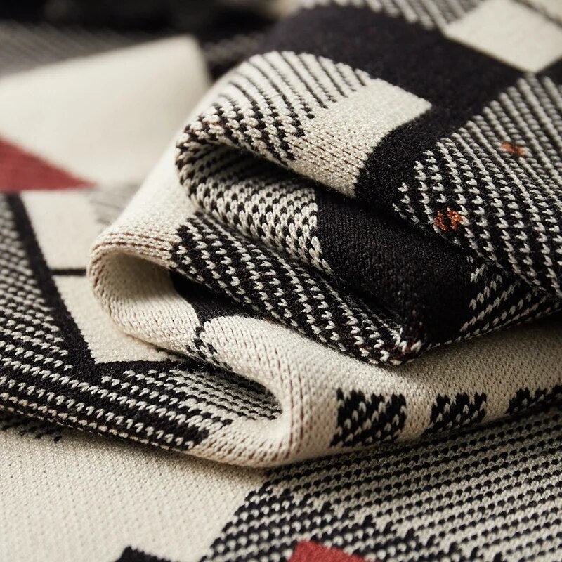 Zach® | Abstract Knitted Cardigan - Image 6