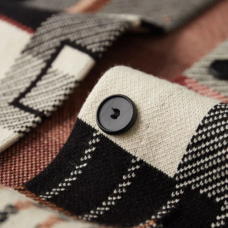 Zach® | Abstract Knitted Cardigan - Image 7