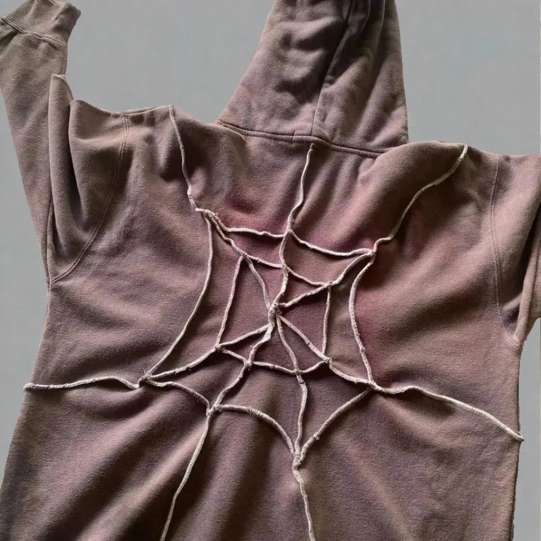 Zacharias® | Spider Patchwork Hoodie - Image 2