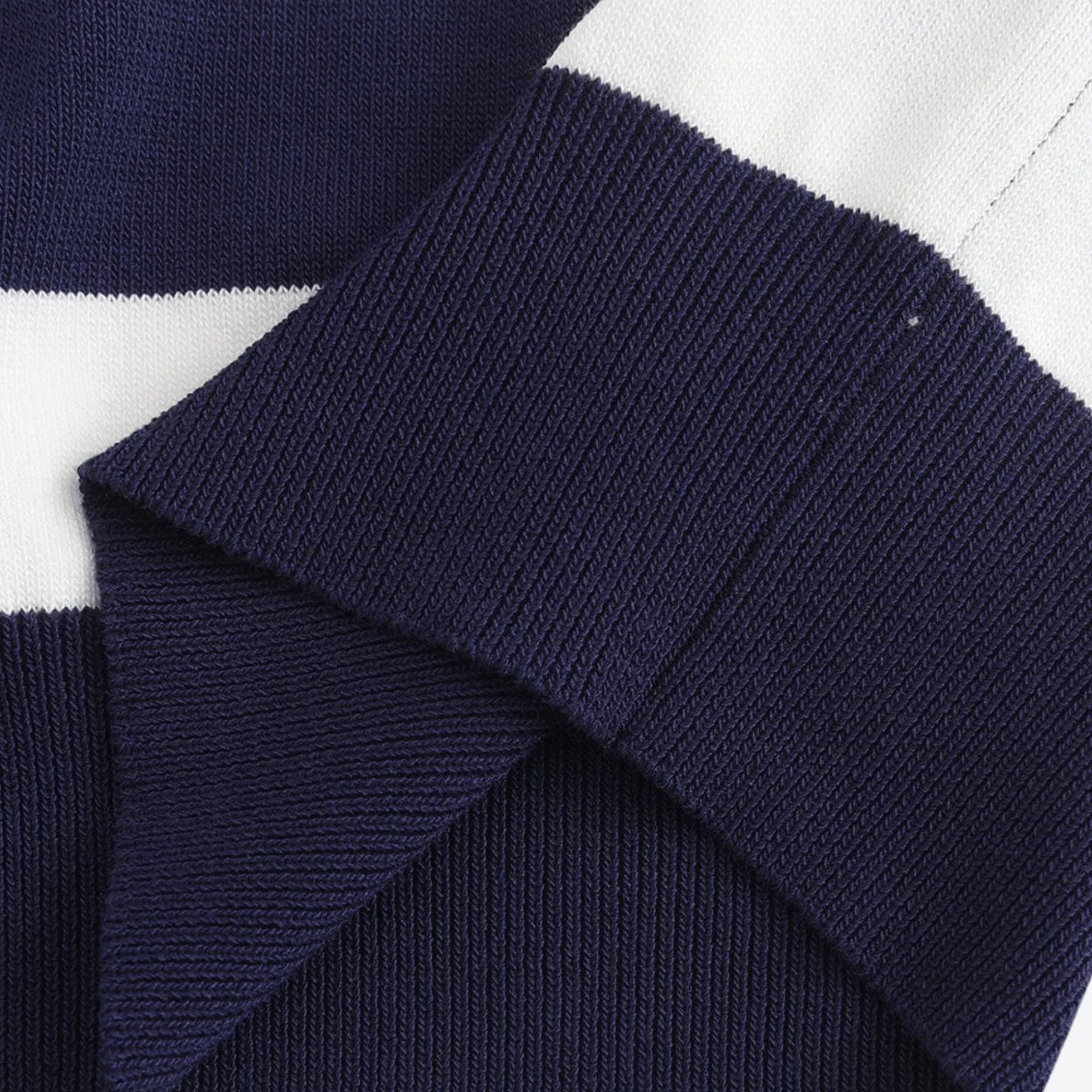 Zachary® | Black And White Striped Polo - Image 5