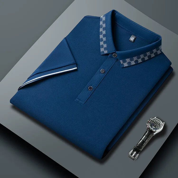 Zachary | Cotton Polo Shirt - Image 2