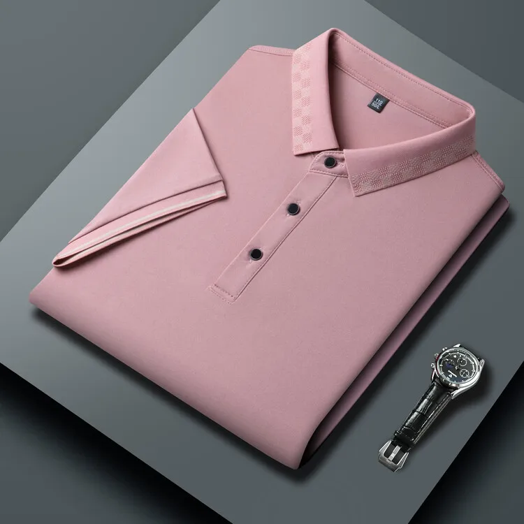 Zachary | Cotton Polo Shirt - Image 3