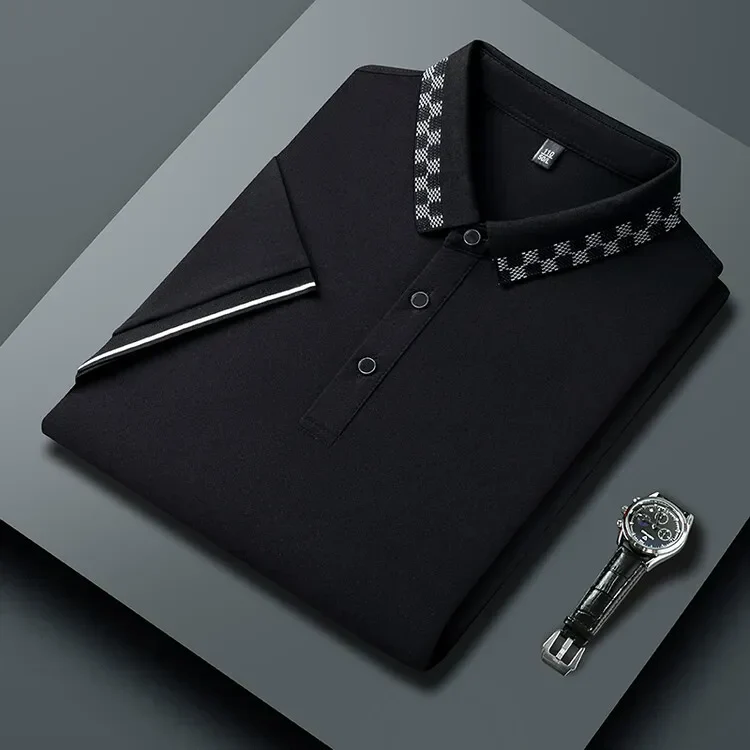 Zachary | Cotton Polo Shirt - Image 5