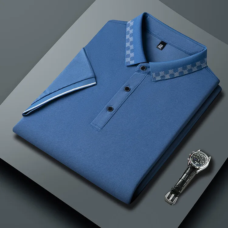 Zachary | Cotton Polo Shirt - Image 6