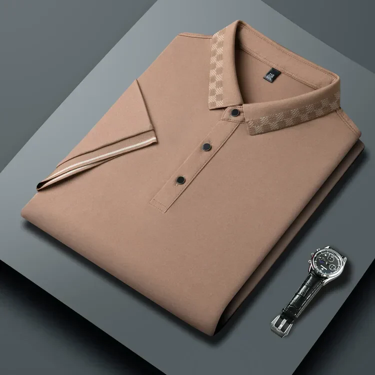 Zachary | Cotton Polo Shirt - Image 7