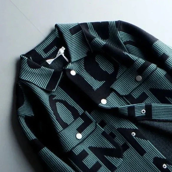 Zachery® | Vintage Knitted Jacket - Image 4