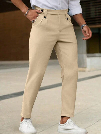 Zackary® | Casual Men's Trousers In Solid Color - Image 10