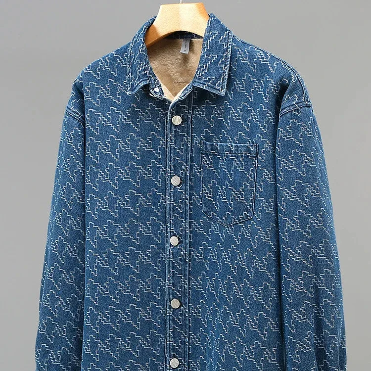 Zackary® | Fleece Denim Jas - Image 4