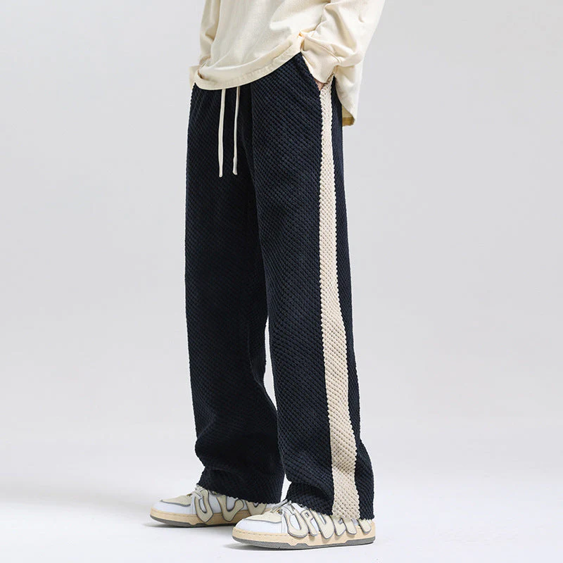 Zackary® | Structured Tracksuit Bottoms With Side Stripes - Image 2